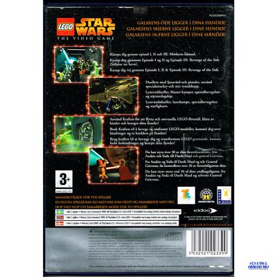 LEGO STAR WARS THE VIDEOGAME PS2