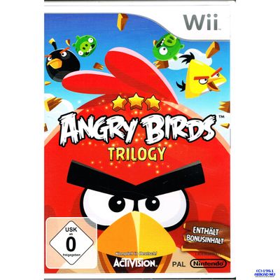 ANGRY BIRDS TRILOGY WII TYSK