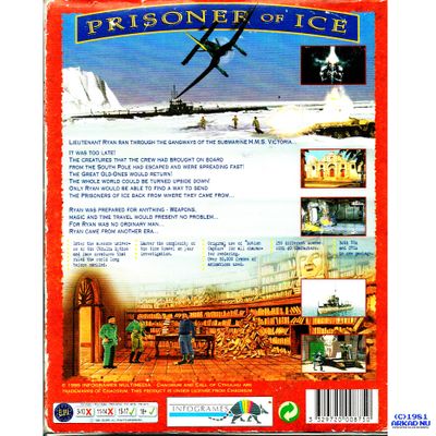 CALL OF CTHULHU PRISONER OF ICE PC BIGBOX