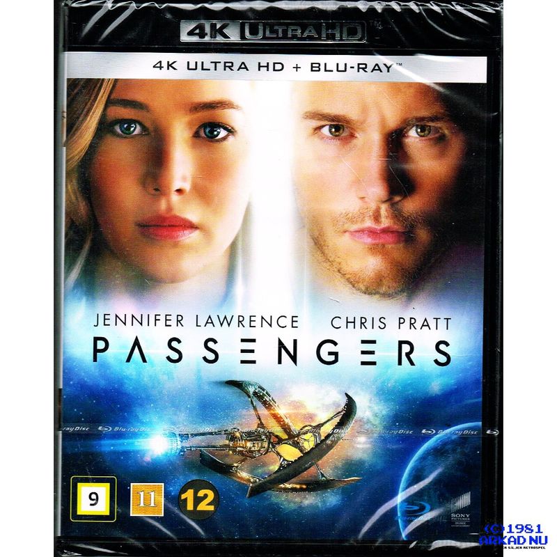 PASSENGERS 4K ULTRA HD + BLU-RAY