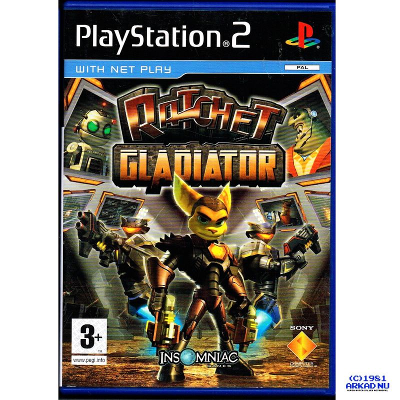 RATCHET GLADIATOR PS2  PROMO VERSION