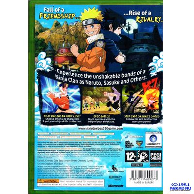 NARUTO THE BROKEN BOND XBOX 360