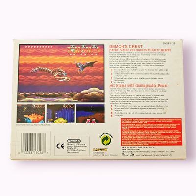 DEMONS CREST SNES