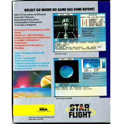 STARFLIGHT AMIGA