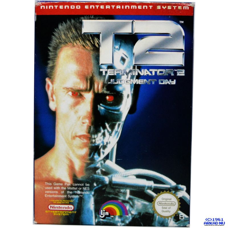 TERMINATOR 2 NES MED SVENSK A4 MANUAL