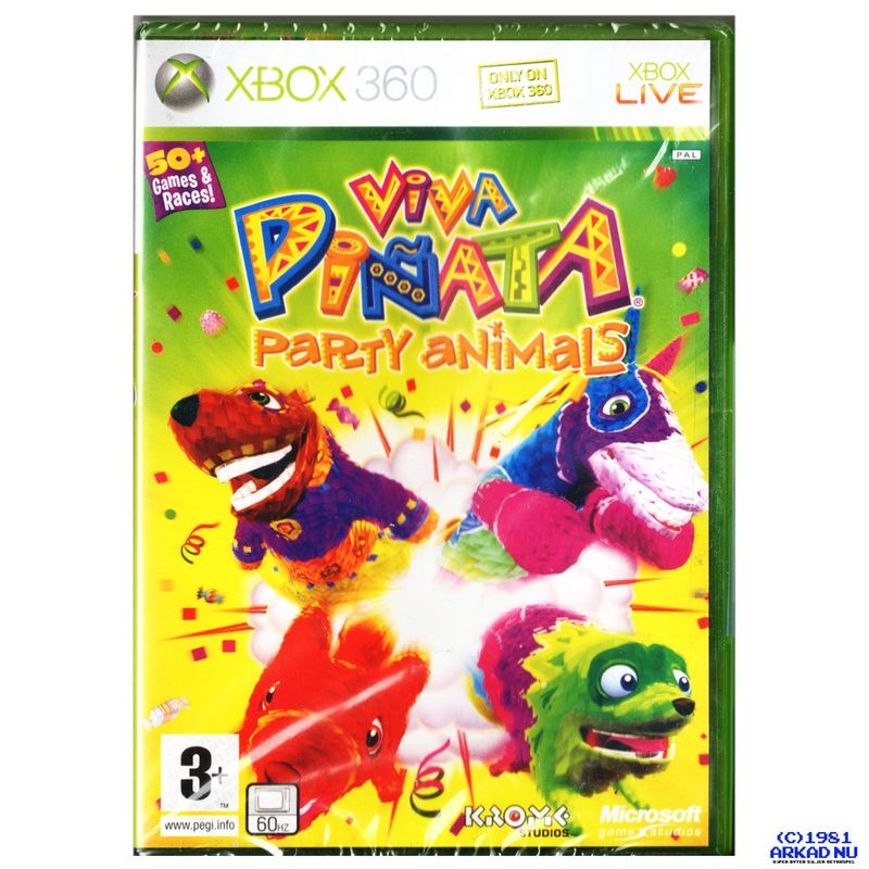 VIVA PINATA PARTY ANIMALS XBOX 360