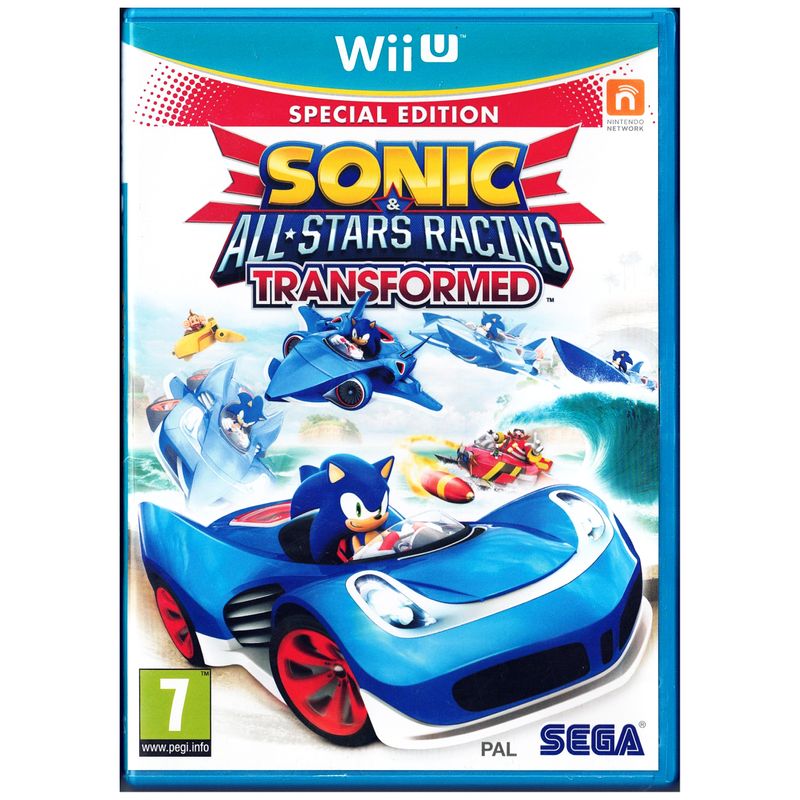 SONIC & ALL-STARS RACING TRANSFORMED SPECIAL EDITION WII U