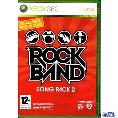 ROCK BAND SONG PACK 2 XBOX 360