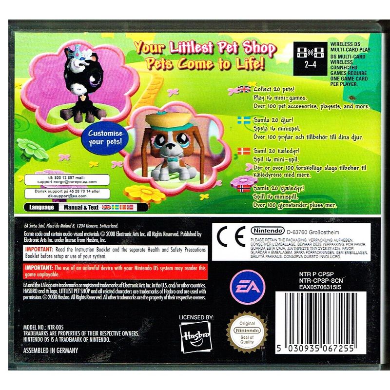 LITTLEST PET SHOP GARDEN DS