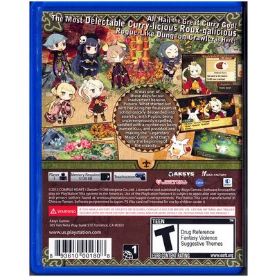 SORCERY SAGA CURSE OF THE GREAT CURRY GOD PS VITA