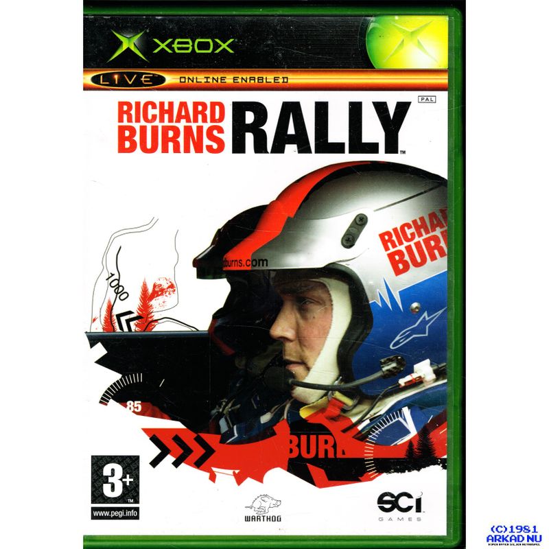 RICHARD BURNS RALLY XBOX