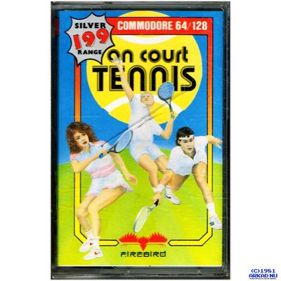 ON COURT TENNIS C64 KASSETT