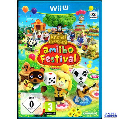 ANIMAL CROSSING AMIIBO FESTIVAL WII U