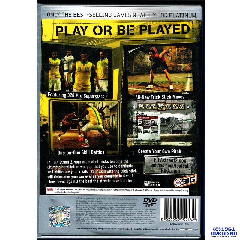 FIFA STREET 2 PS2