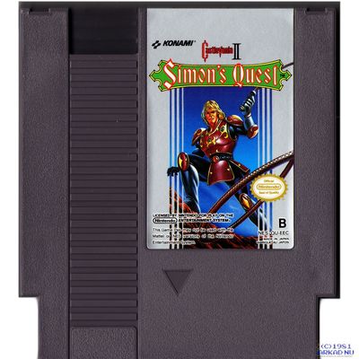 CASTLEVANIA II SIMONS QUEST NES SCN