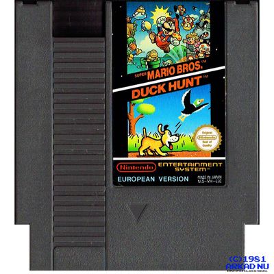 SUPER MARIO BROS + DUCK HUNT NES SCN