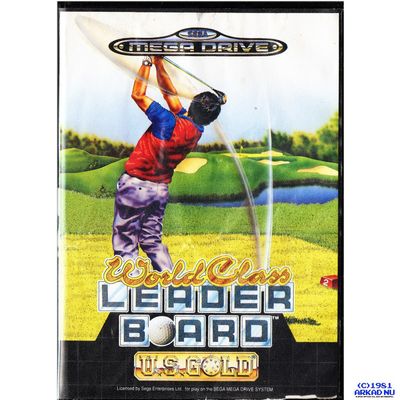WORLD CLASS LEADERBOARD MEGADRIVE