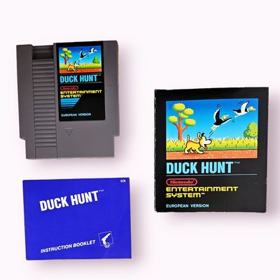 DUCK HUNT NES SCN 5 SKRUVARS FÖRSTA UTGÅVA