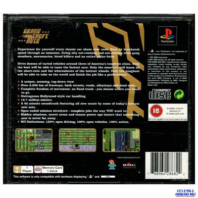 GRAND THEFT AUTO LIMITED EDITION PS1