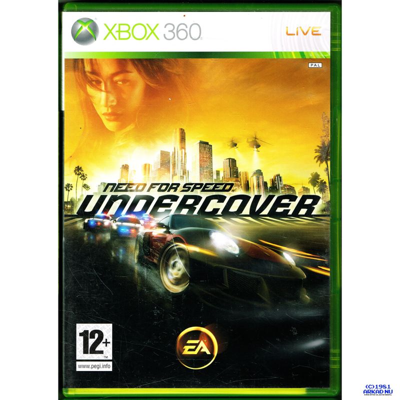 NEED FOR SPEED UNDERCOVER XBOX 360