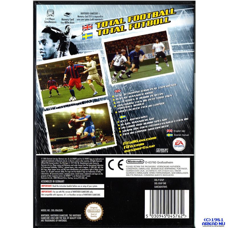 FIFA 06 GAMECUBE