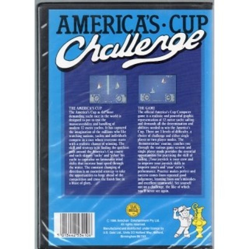 AMERICAS CUP CHALLENGE C64 DISK