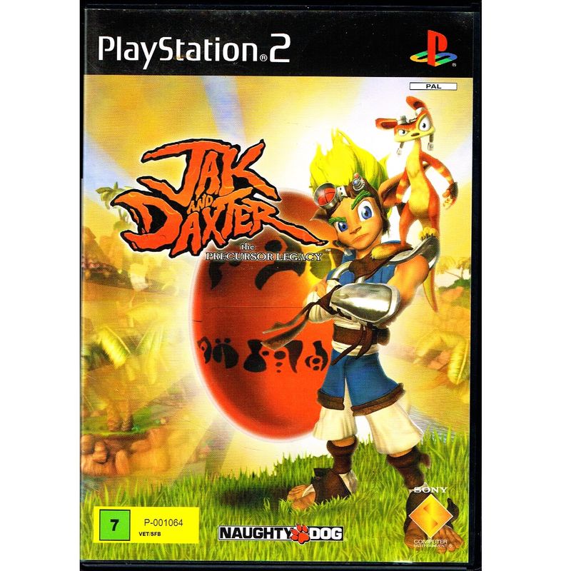 JAK AND DAXTER THE PRECURSOR LEGACY PS2