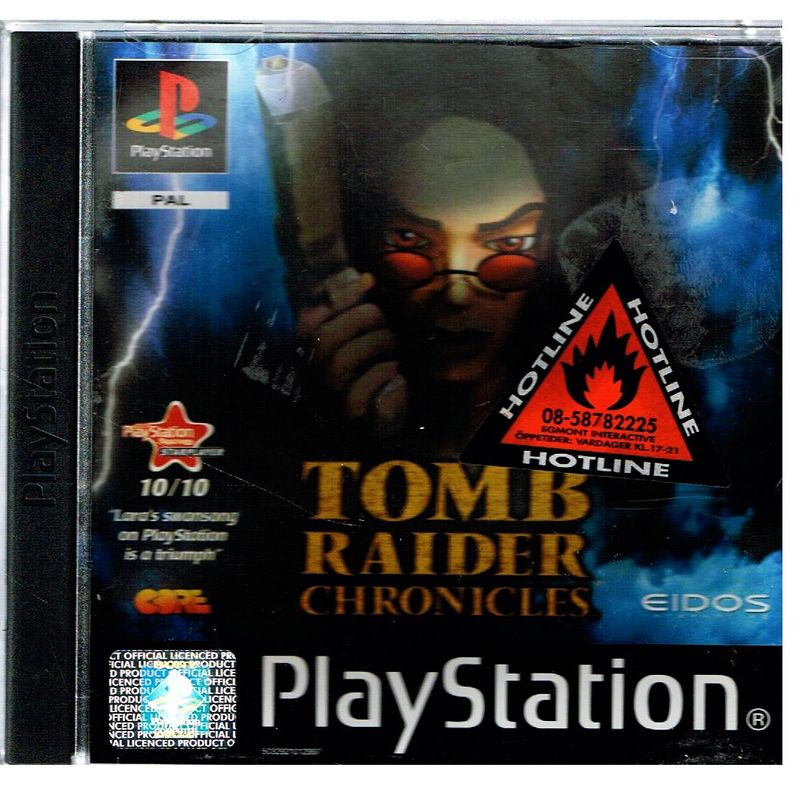 TOMB RAIDER CHRONICLES PS1