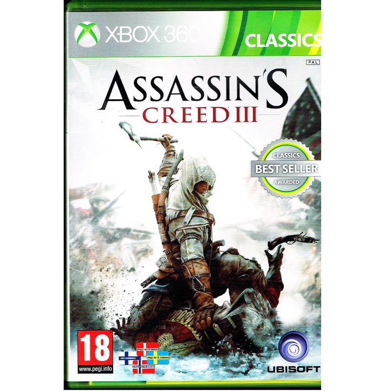 ASSASSINS CREED III XBOX 360