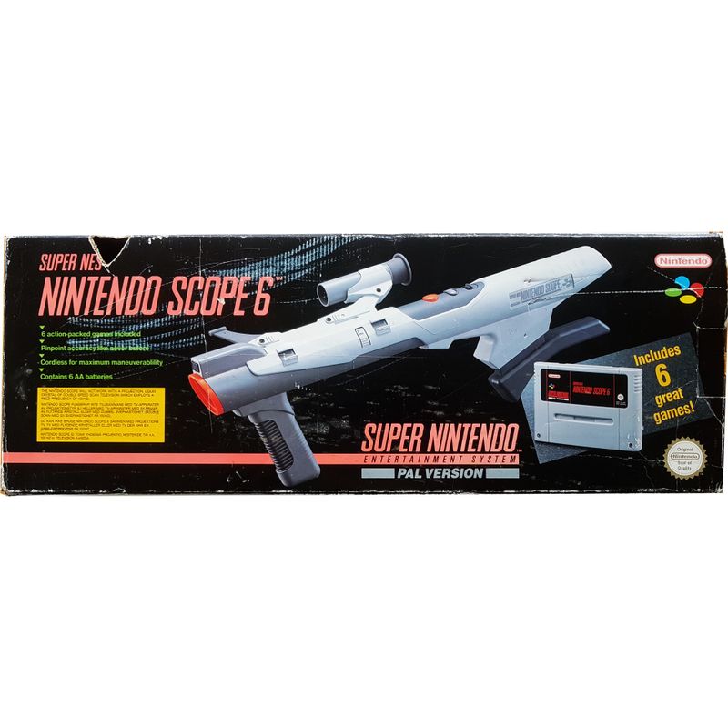 SUPER SCOPE 6 SNES SCN