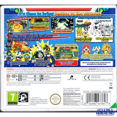 YO KAI WATCH BLASTERS WHITE DOG SQUAD 3DS