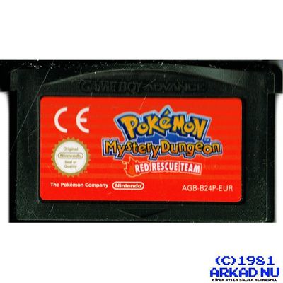 POKEMON MYSTERY DUNGEON RED RESCUE TEAM GBA