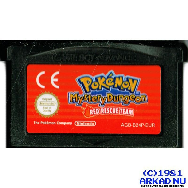 POKEMON MYSTERY DUNGEON RED RESCUE TEAM GBA