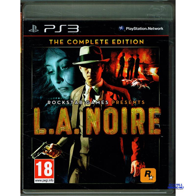 L.A. NOIRE THE COMPLETE EDITION PS3