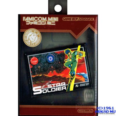 FAMICOM MINI SERIES VOL 10 STAR SOLDIER GBA JAPANSK