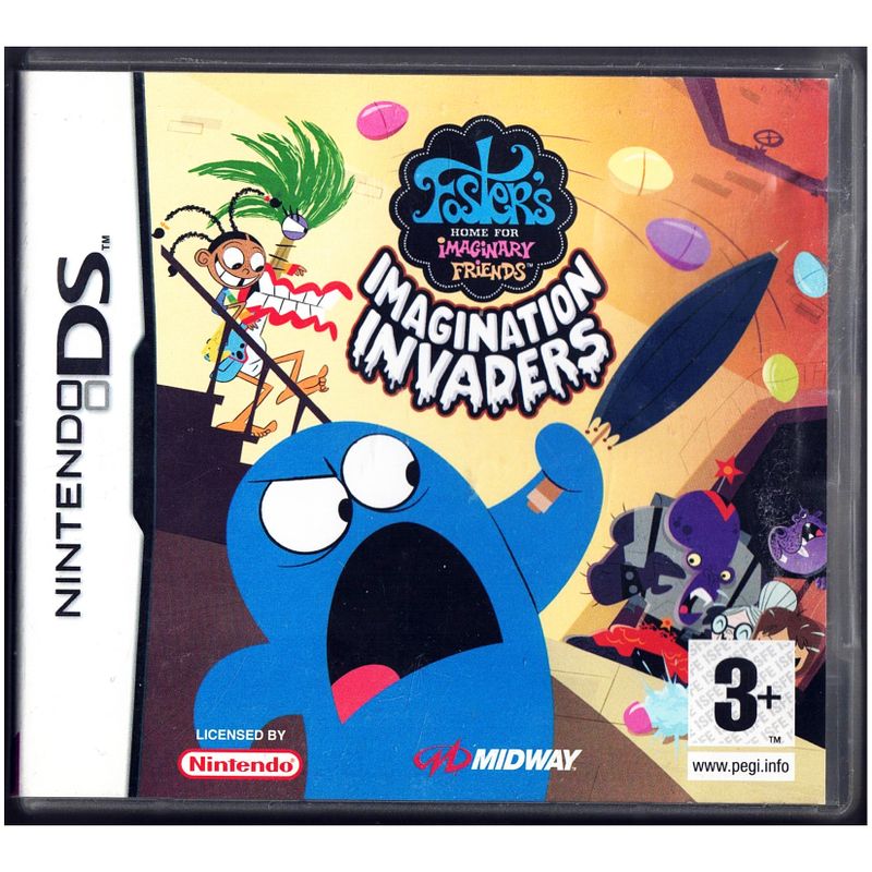 FOSTERS HOME FOR IMAGINARY FRIENDS IMAGINATION INVADERS DS