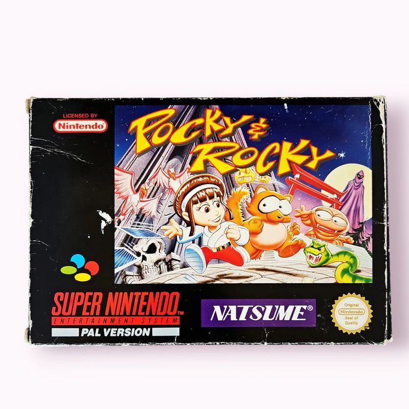 POCKY & ROCKY SNES SCN