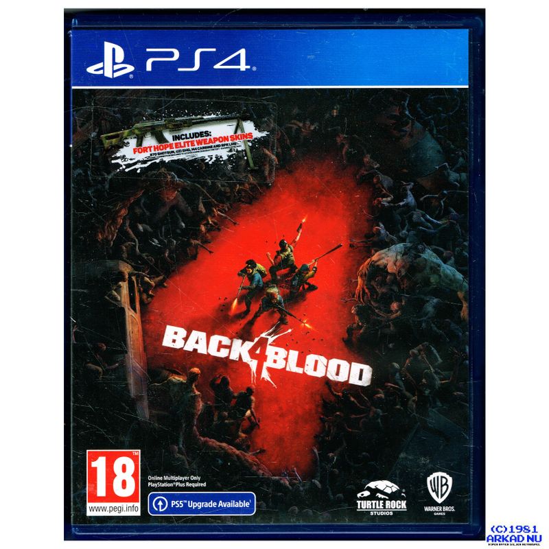 BACK 4 BLOOD PS4