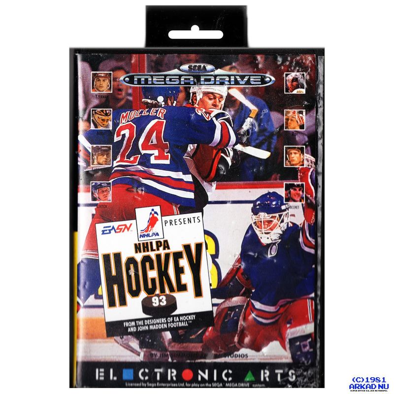 NHLPA HOCKEY 93 MEGADRIVE