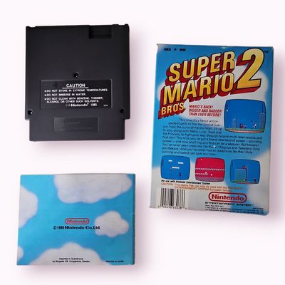 SUPER MARIO BROS 2 NES SCN BIG BOX