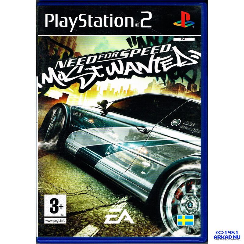 NEED FOR SPEED MOST WANTED PS2