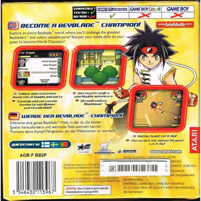 BEYBLADE G REVOLUTION GAMEBOY ADVANCE