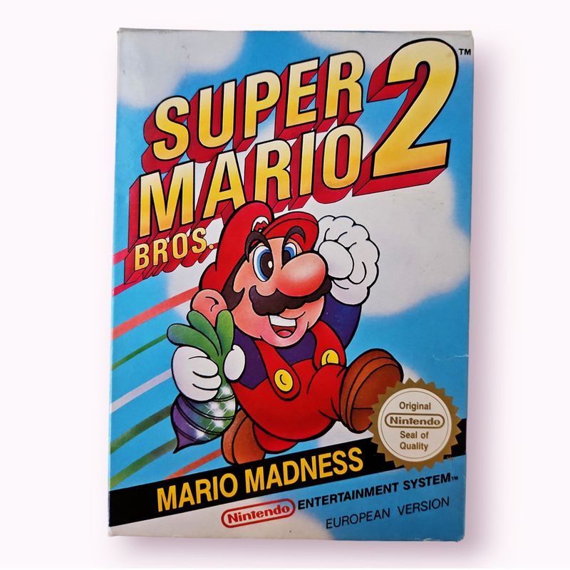 SUPER MARIO BROS 2 NES SCN BIG BOX