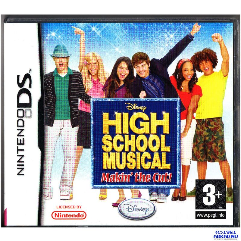 DISNEY HIGH SCHOOL MUSICAL MAKIN THE CUT DS