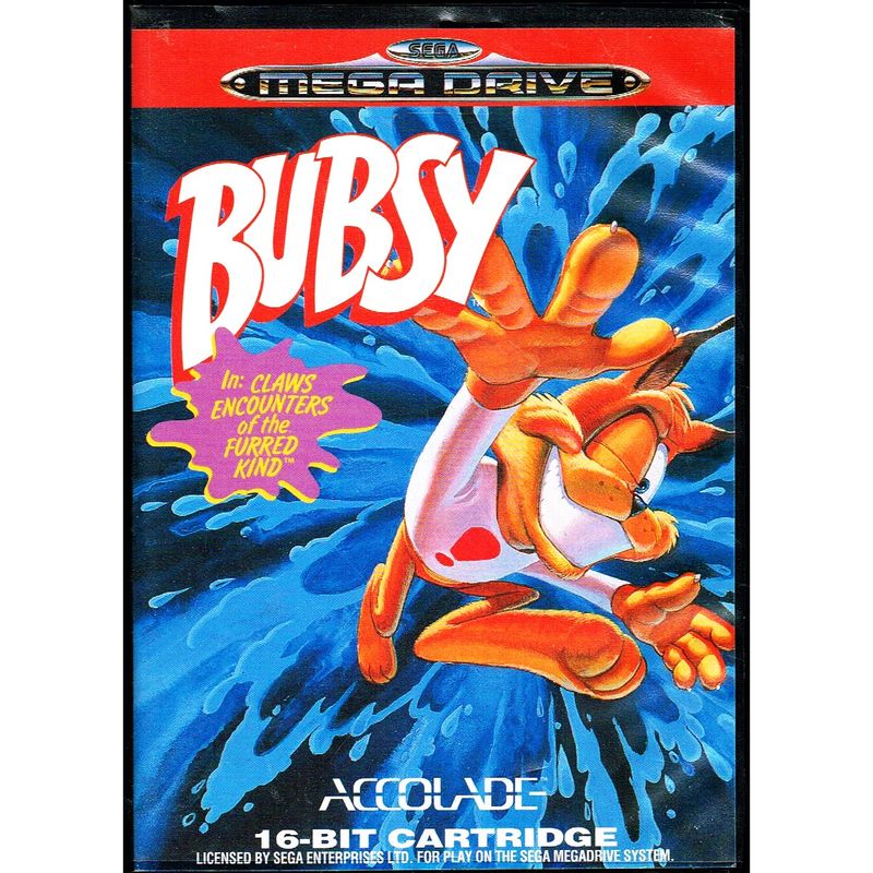 BUBSY MEGADRIVE