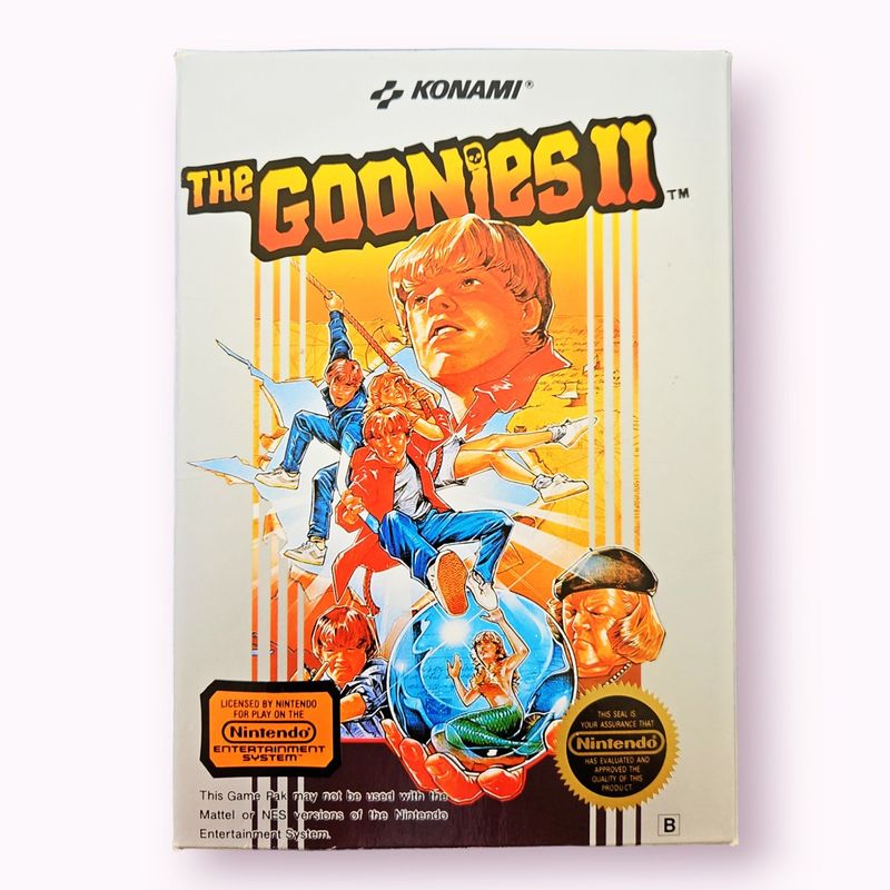 THE GOONIES II NES SCN