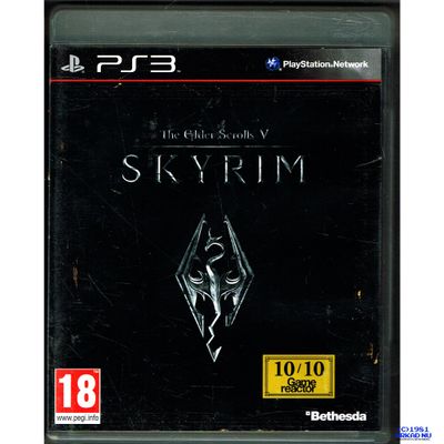 SKYRIM ELDER SCROLLS 5 PS3