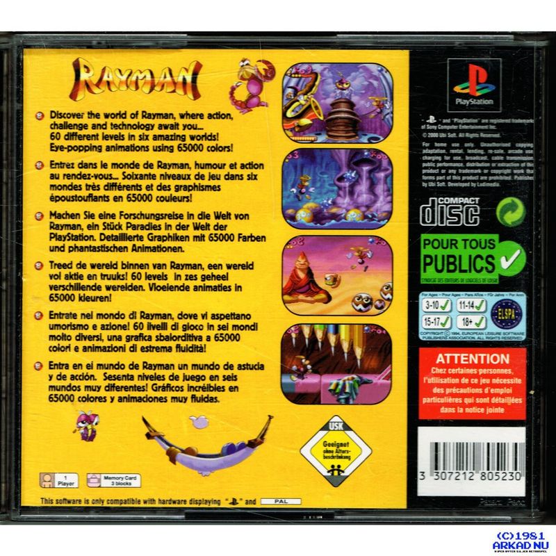 RAYMAN PS1