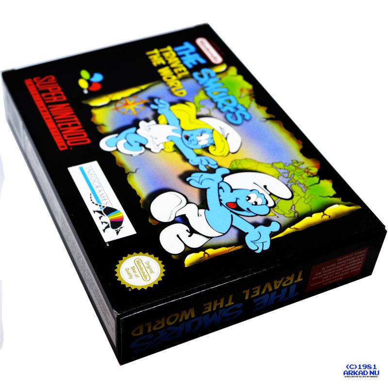 THE SMURFS TRAVEL THE WORLD SNES