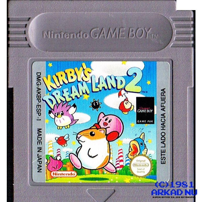 KIRBYS DREAMLAND 2 GAMEBOY